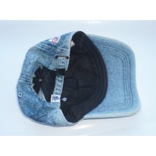 KŠILTOVKA VYŠÍVANÁ - MODRÁ DENIM - JAWA RACING SPEEDWAY